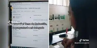 Universitaria descubre a su compañera buscando ofertas de cervezas durante clase: “Otra cosita” Universitaria descubre a su compañera buscando ofertas de cervezas durante clase: “Otra cosita”