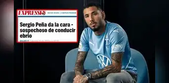 Sergio Peña fue detenido en Suecia por presunto estado de ebriedad y podría ir preso 2 años Sergio Peña fue detenido en Suecia por presunto estado de ebriedad y podría ir preso 2 años