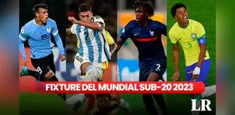 Fixture Mundial Sub-20 2023: ¿cómo quedaron los grupos? Calendario completo y sedes Fixture Mundial Sub-20 2023: ¿cómo quedaron los grupos? Calendario completo y sedes