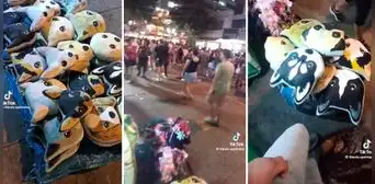 Peruano vende cojines en forma de animalitos en Gamarra y se hace viral en TikTok: “Quiero uno”