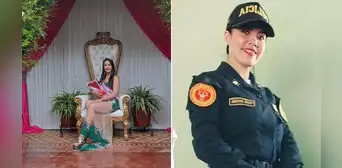 Por primera vez coronan a mujer policía como Señora Cajamarca Por primera vez coronan a mujer policía como Señora Cajamarca