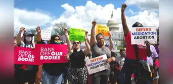 Corte Suprema de Estados Unidos mantiene el acceso a la píldora abortiva mifepristona Corte Suprema de Estados Unidos mantiene el acceso a la píldora abortiva mifepristona