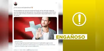 No, la vacunación contra la COVID-19 no se ha detenido en Suiza