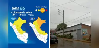 Senamhi alerta lluvias intensas con descargas eléctricas en la selva: ¿en qué regiones? Senamhi alerta lluvias intensas con descargas eléctricas en la selva: ¿en qué regiones?