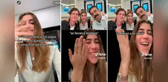 Joven rechaza irse de viaje con sus padres por exámenes y ellos deciden llevarse a su novio Joven rechaza irse de viaje con sus padres por exámenes y ellos deciden llevarse a su novio