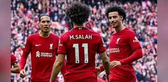 Liverpool derrotó con angustia a Nottingham Fores con doblete de Diogo Jota y uno de Salah Liverpool derrotó con angustia a Nottingham Fores con doblete de Diogo Jota y uno de Salah