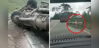 "No era su hora": conductor salva de morir luego de que se le vaciaran los frenos en Ucayali "No era su hora": conductor salva de morir luego de que se le vaciaran los frenos en Ucayali