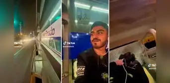 Joven peruano se queda afuera de la puerta del Metropolitano: "Es la espera vip" Joven peruano se queda afuera de la puerta del Metropolitano: "Es la espera vip"