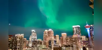 Tormenta solar "severa" golpea la Tierra y causa auroras polares en varias ciudades Tormenta solar "severa" golpea la Tierra y causa auroras polares en varias ciudades