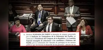Juez constitucional advierte serios vacíos en elección del defensor del pueblo Juez constitucional advierte serios vacíos en elección del defensor del pueblo