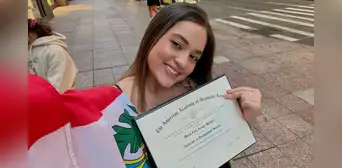 Una trujillana en la Gran Manzana: Marialola Arispe, la graduada en Broadway que sueña con un oscar