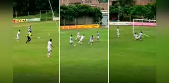 Gol maradoniano se registró en partido de Copa Perú en Lambayeque Gol maradoniano se registró en partido de Copa Perú en Lambayeque