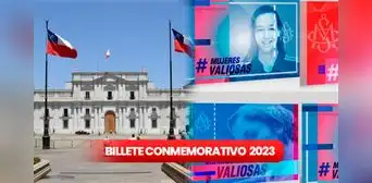 Billete conmemorativo 2023 en Chile: cómo votar y quienes son las 3 mujeres finalistas