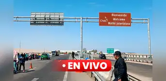 Crisis en frontera Perú-Chile EN VIVO: PNP y migrantes se enfrentaron esta mañana
