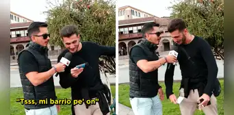 Israelí causa sensación utilizando jergas para hablar como peruano: "Tsss mi barrio pe' on"
