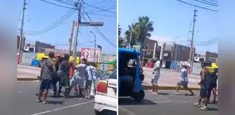 Limpiaparabrisas agreden a taxista que se opuso a este servicio en Barranca Limpiaparabrisas agreden a taxista que se opuso a este servicio en Barranca
