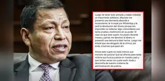 Denuncian que Maurate saboteó demanda de negligencia médica y luego fue contratado por clínica acusada Denuncian que Maurate saboteó demanda de negligencia médica y luego fue contratado por clínica acusada