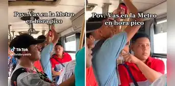 Joven echa desodorante a persona que se para a su lado dentro del bus: “Yo hice eso con el perfume”