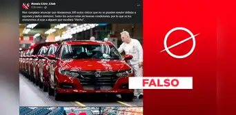 Honda no está donando “300 autos cívicos”: es una estafa Honda no está donando “300 autos cívicos”: es una estafa