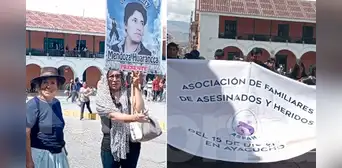 Familiares de fallecidos y heridos en protestas fueron excluidos de aniversario de Huamanga