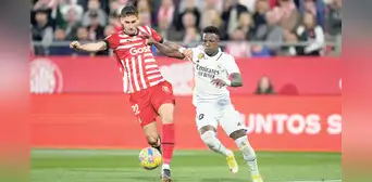 Real Madrid en aprietos tras caer en la LaLiga frente al Girona Real Madrid en aprietos tras caer en la LaLiga frente al Girona