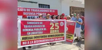 Defensores públicos solo atenderán casos de reos en cárcel y flagrancia