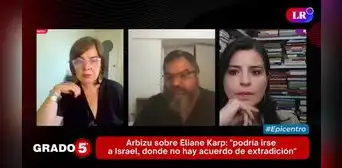 Julio Arbizu: "No hay ninguna medida de arraigo que asegure que Eliane Karp no irá a Bélgica o Israel"