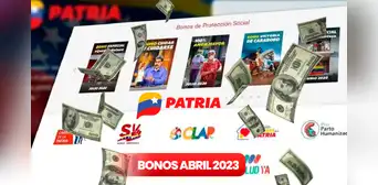 ¿Cuáles son los bonos Patria que aún puedes cobrar en abril 2023?