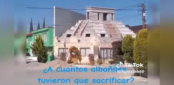 ¡Lo que faltaba! Hombre construye su casa al estilo maya y resultado impacta en redes
