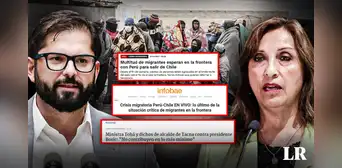 Crisis migratoria en la frontera de Perú y Chile: así informan medios internacionales Crisis migratoria en la frontera de Perú y Chile: así informan medios internacionales