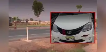 Estas son las imágenes del auto blanco que seguía al odontólogo el día de su secuestro
