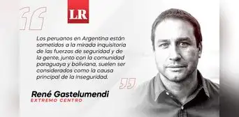 Peruanos en Argentina, les sonará conocido Peruanos en Argentina, les sonará conocido