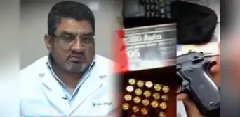 Doctor Olaya denuncia que extorsionadores lo amenazan con lanzar granada Doctor Olaya denuncia que extorsionadores lo amenazan con lanzar granada