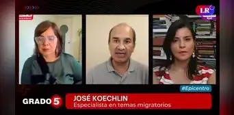 José Koechlin sobre crisis migratoria: "El Estado peruano y el chileno han dejado esto en el limbo" José Koechlin sobre crisis migratoria: "El Estado peruano y el chileno han dejado esto en el limbo"