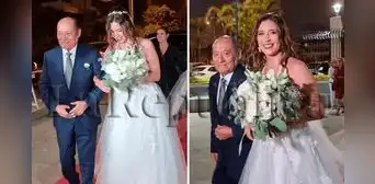 Boda de Verónica Linares y Alfredo Rivera: así fue la llegada al altar de la periodista Boda de Verónica Linares y Alfredo Rivera: así fue la llegada al altar de la periodista