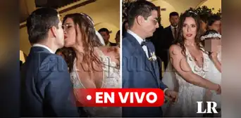 Verónica Linares y Alfredo Rivero se casan EN VIVO: la periodista y el padre de su hijos se dijeron el 'sí, acepto'