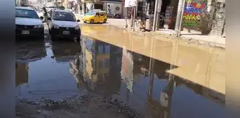Obras inconclusas hacen que persista colapso de desagües Obras inconclusas hacen que persista colapso de desagües