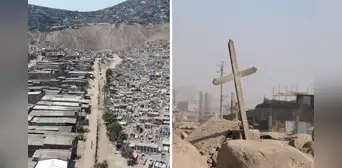 Familias viven rodeadas de tumbas en un cementerio de San Juan de Miraflores: ¿cómo luce el lugar?