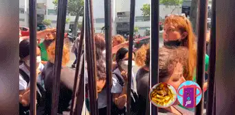 “De Harry Styles a Norky’s: captan a mujer que vendía colas en concierto haciendo lo mismo en pollería