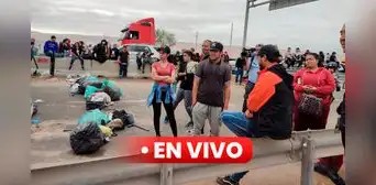Crisis en frontera Perú y Chile EN VIVO: migrantes se enfrentan a la policía en la zona limítrofe Crisis en frontera Perú y Chile EN VIVO: migrantes se enfrentan a la policía en la zona limítrofe