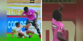 Los gestos de Ramos que nadie vio: cocacho a Valera y el número 4 a la hinchada de la 'U'