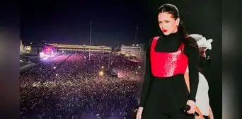 Rosalía en el Zócalo de Ciudad de México: así se vivió su cierre de gira ante 160.000 personas