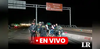 Crisis en frontera Perú y Chile EN VIVO: ciudadanos extranjeros bloquean la vía fronteriza