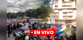 Protestas por el Día del Trabajador EN VIVO: sigue AQUÍ las marchas por mejoras salariales en Venezuela