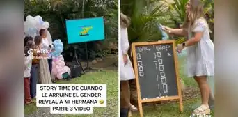 Pareja hace fiesta para revelar género del bebé, pero hermana lo arruina: "¡Solo tenías un trabajo!" Pareja hace fiesta para revelar género del bebé, pero hermana lo arruina: "¡Solo tenías un trabajo!"