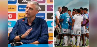 Tiago Nunes rompió su silencio y reveló el motivo de la discusión con Yotún y otros jugadores Tiago Nunes rompió su silencio y reveló el motivo de la discusión con Yotún y otros jugadores