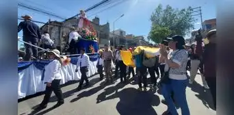 Virgen de Chapi reunió a decenas de fieles en emotiva procesión a vísperas de festividad en Arequipa Virgen de Chapi reunió a decenas de fieles en emotiva procesión a vísperas de festividad en Arequipa