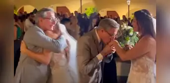 El tierno gesto que tuvo Federico Salazar con Verónica Linares el día de su boda El tierno gesto que tuvo Federico Salazar con Verónica Linares el día de su boda