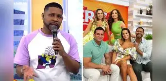 Giselo se 'queja' por ausencia de Valeria Piazza en “América hoy”: Recién entras y ya pides licencia Giselo se 'queja' por ausencia de Valeria Piazza en “América hoy”: Recién entras y ya pides licencia
