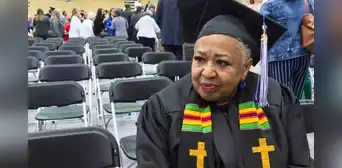 Mujer se gradúa de la universidad a sus 81 años: “Mi edad y discapacidad no me han definido” Mujer se gradúa de la universidad a sus 81 años: “Mi edad y discapacidad no me han definido”